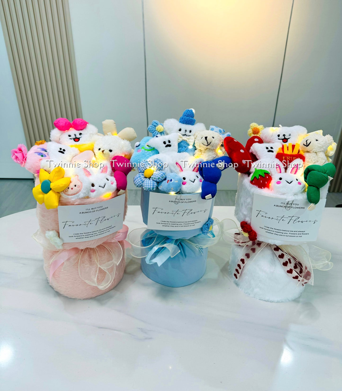 FW | Puppy flower bunch
