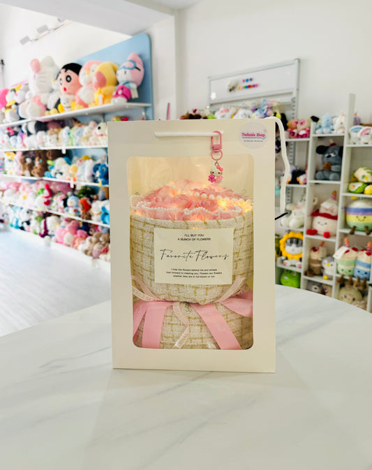 FW | Pink rose bunch gift set