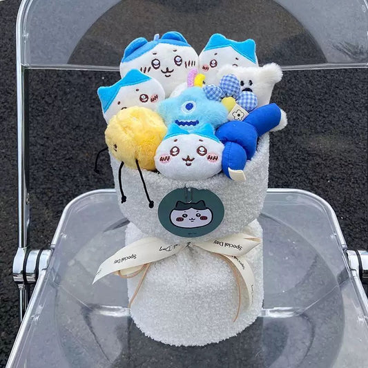 FW | Kawai cat flower bunch