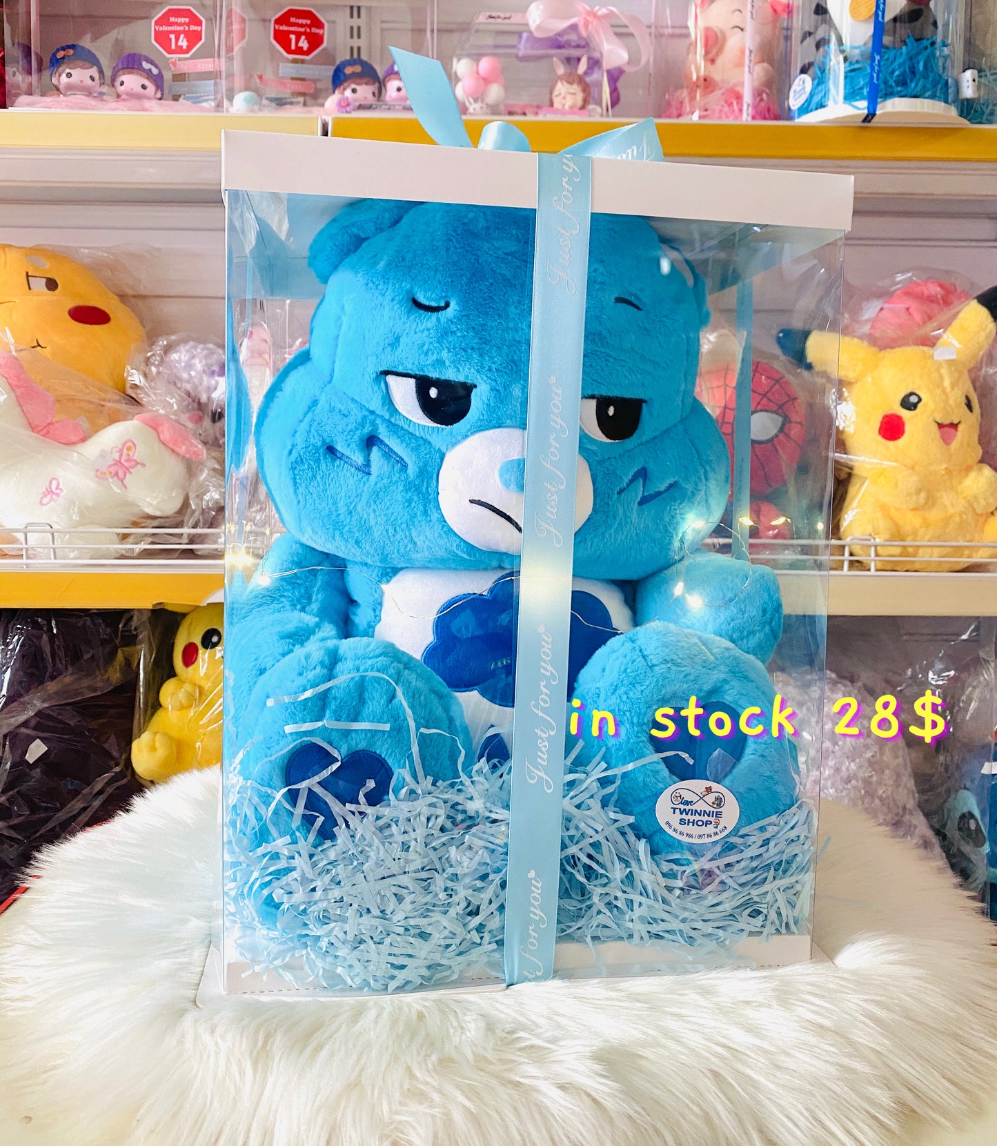 BB | Blue grumpy care bear