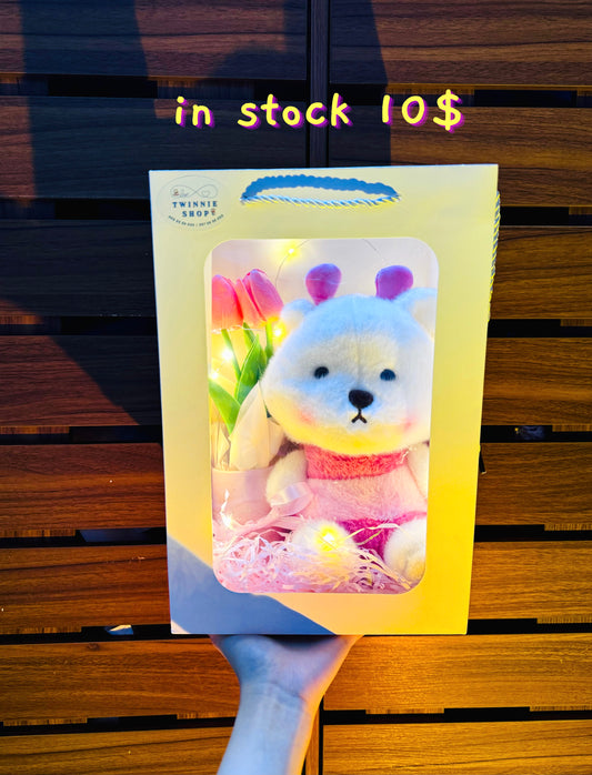SRB | Bee bear tulip gift bag