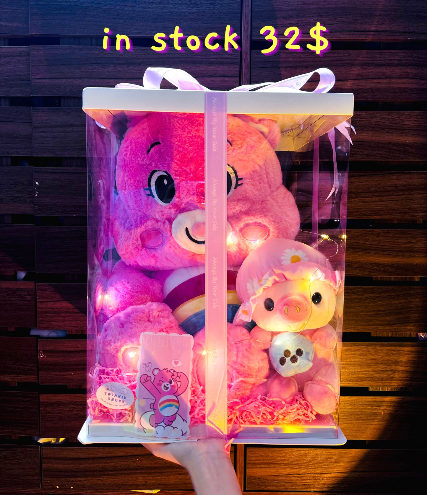 BB | Pink care bear mix big set