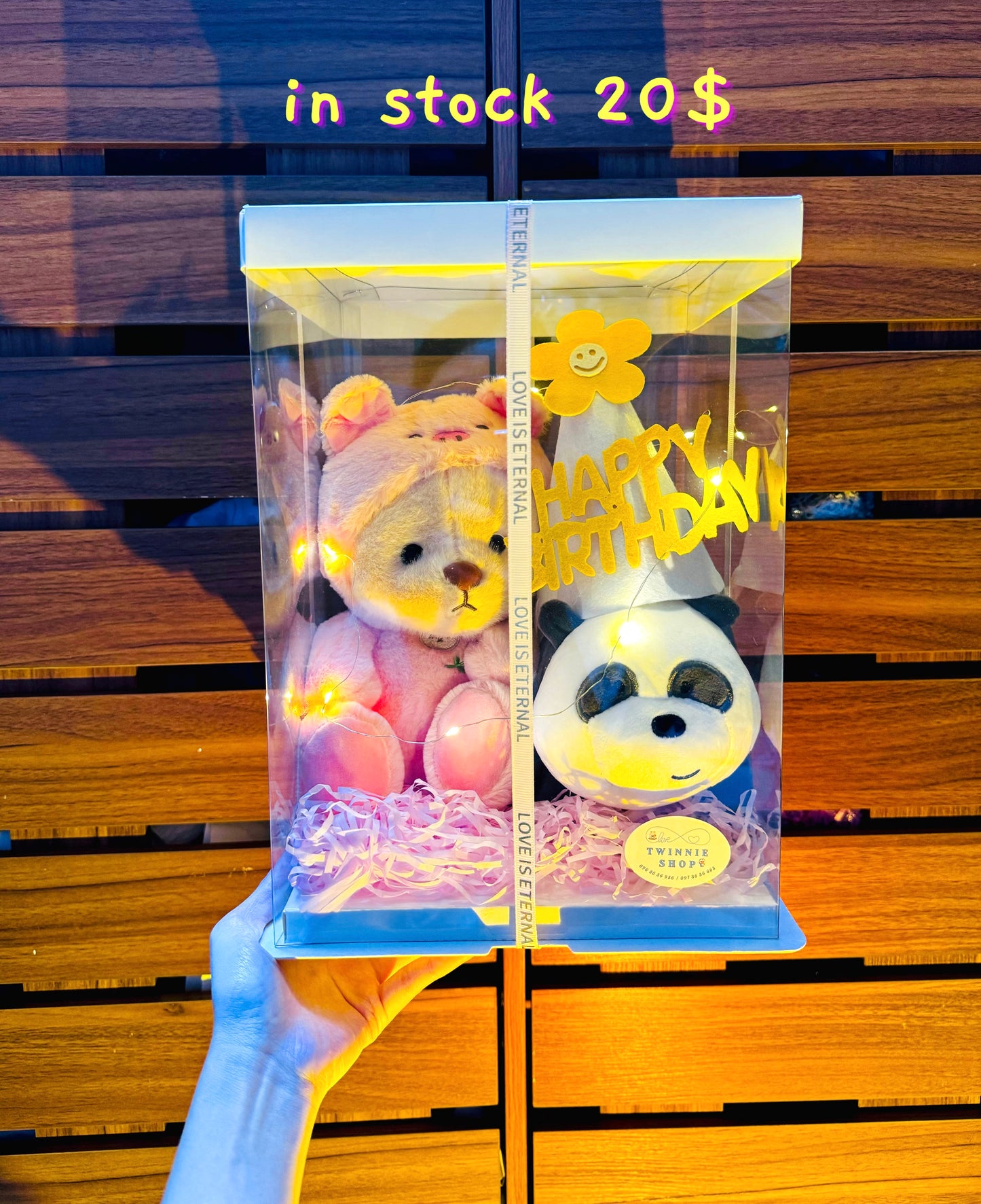 CPB | Panda birthday couple set