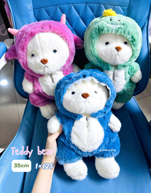 BT | Animal shirt teddy bear