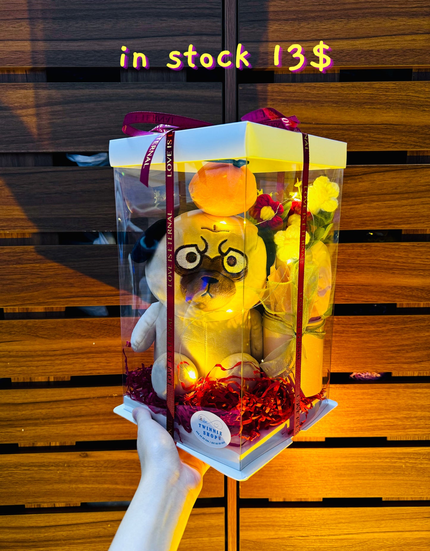 SRBFW | Pug flower set