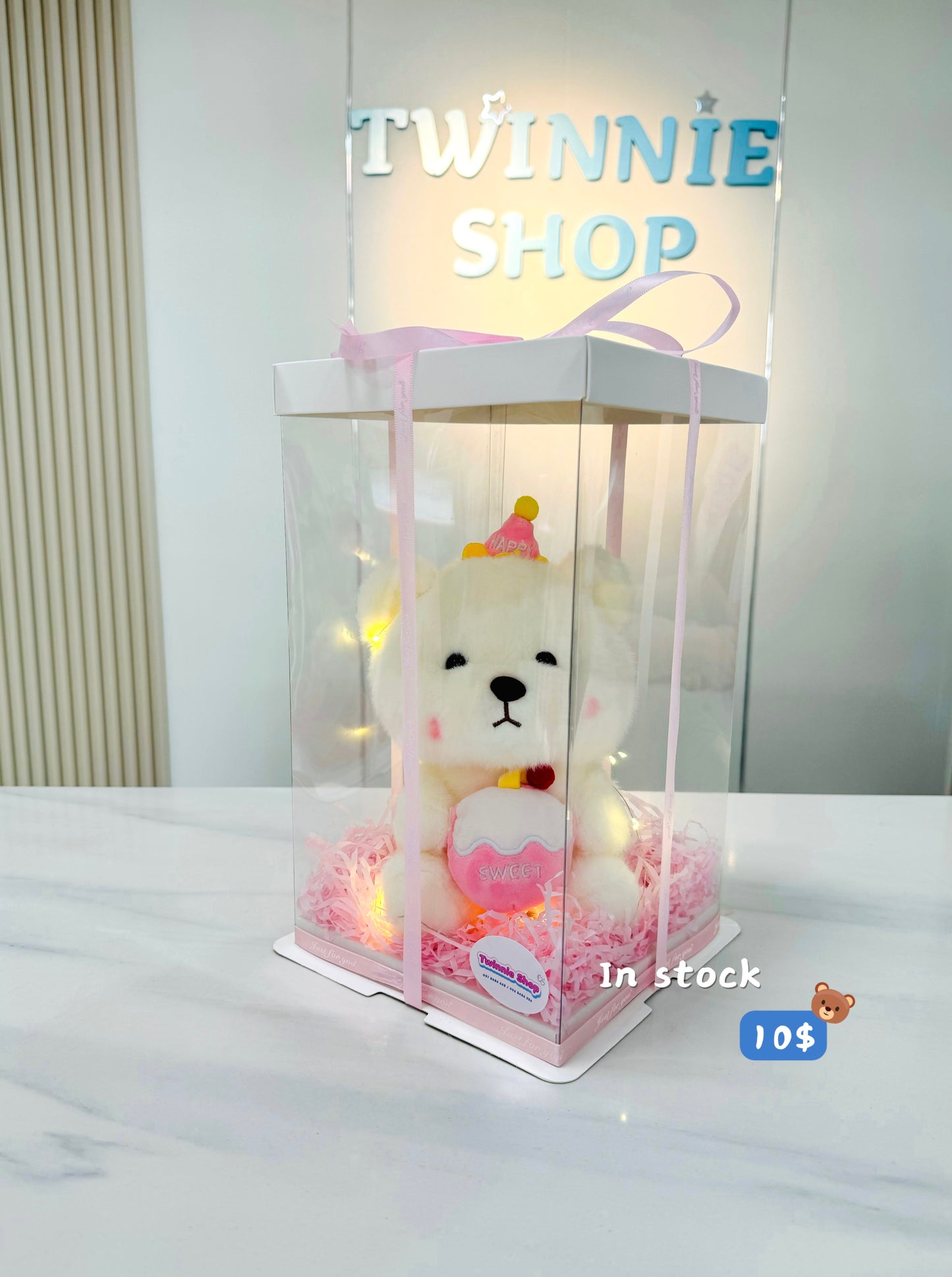SRB10 | White Bear gift set