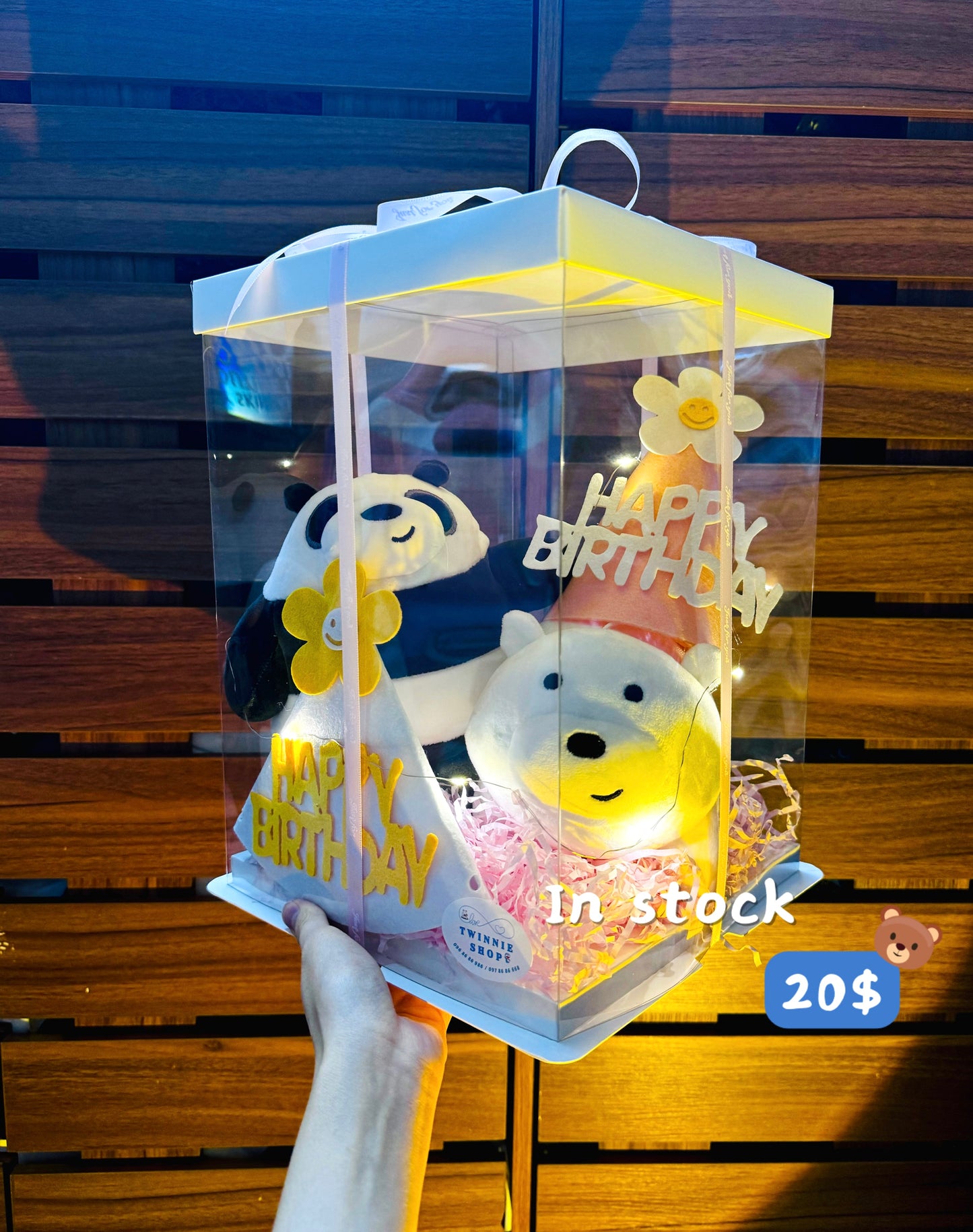 CPBBD | We bare bear birthday couple set