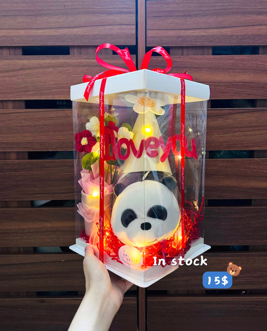 ILY | Panda I love you box