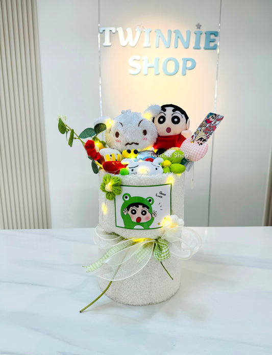 FW | White Shin Chan bunch