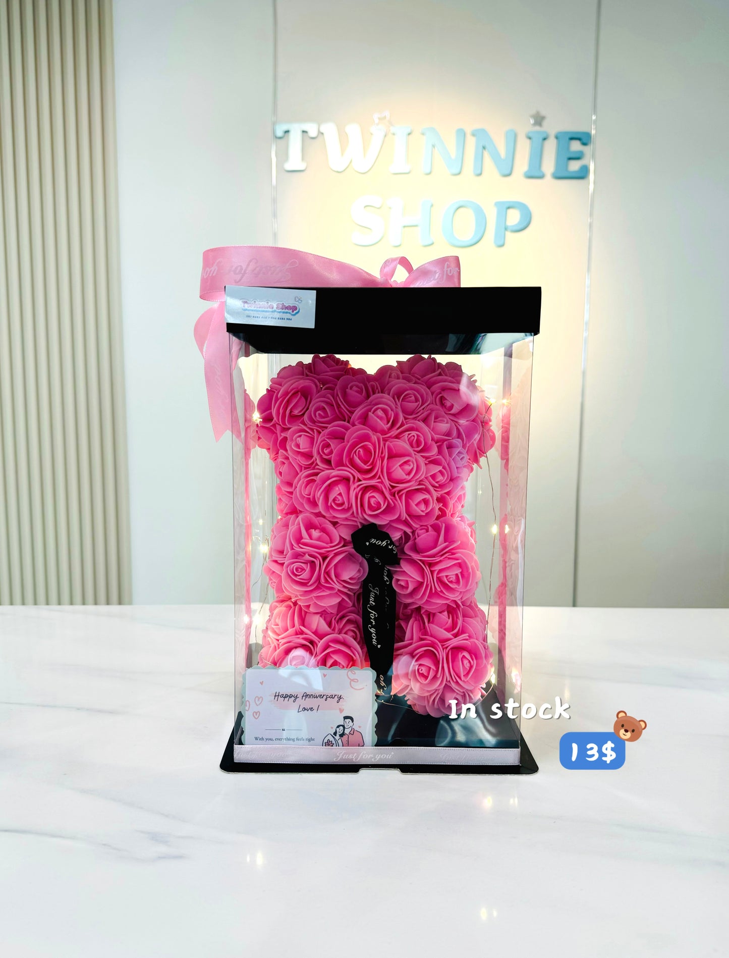 FWB | Rose bear gift box