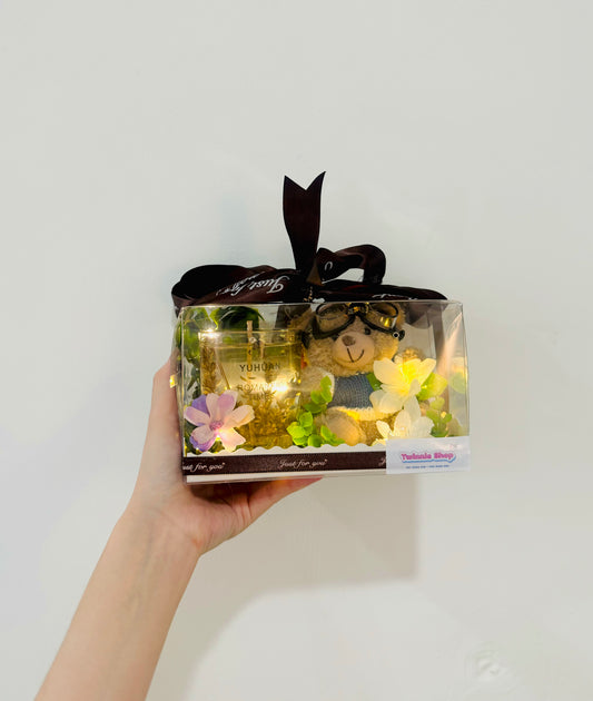 CD | Bear candle gift set