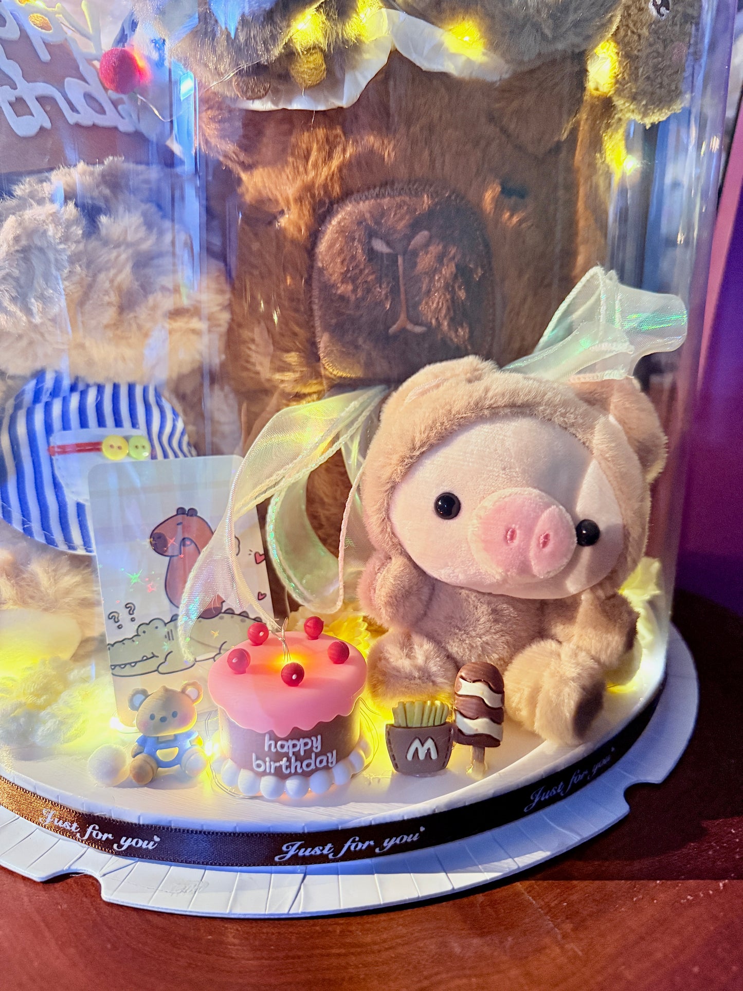 FWB | Brown flower big set