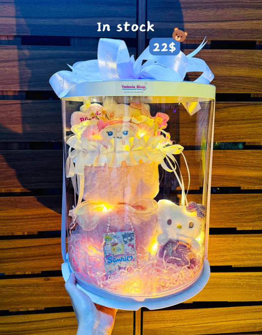 FWB | Kitty flower gift box