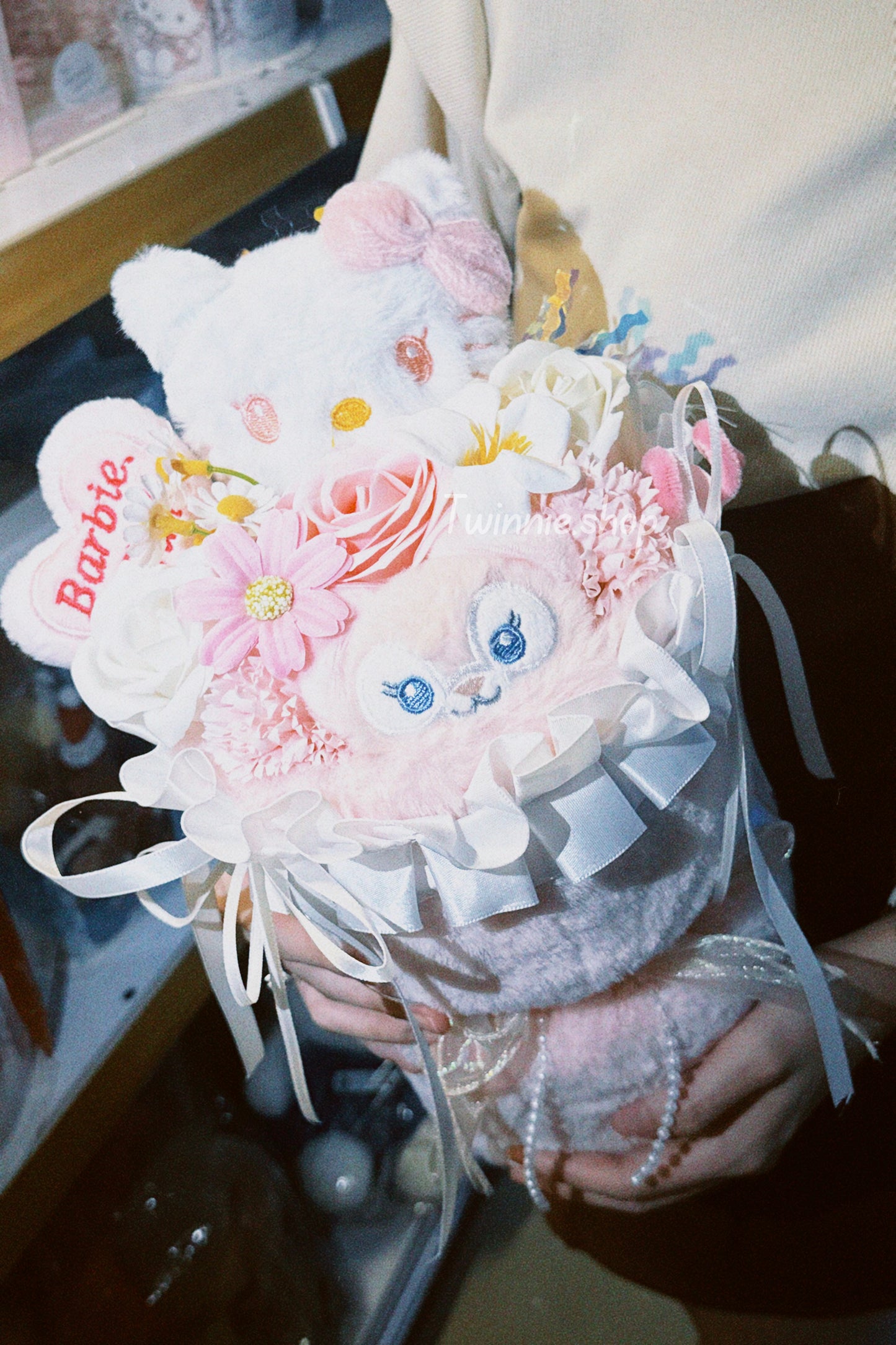 FWB | Pink penguin flower big set