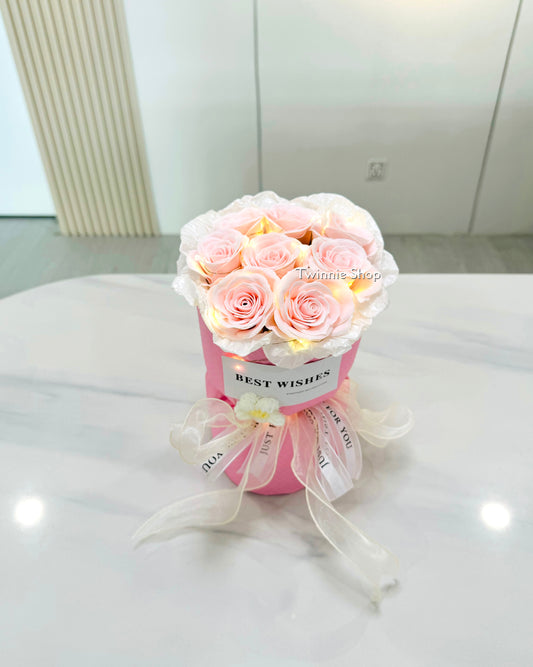 FW | Pink rose flower bunch