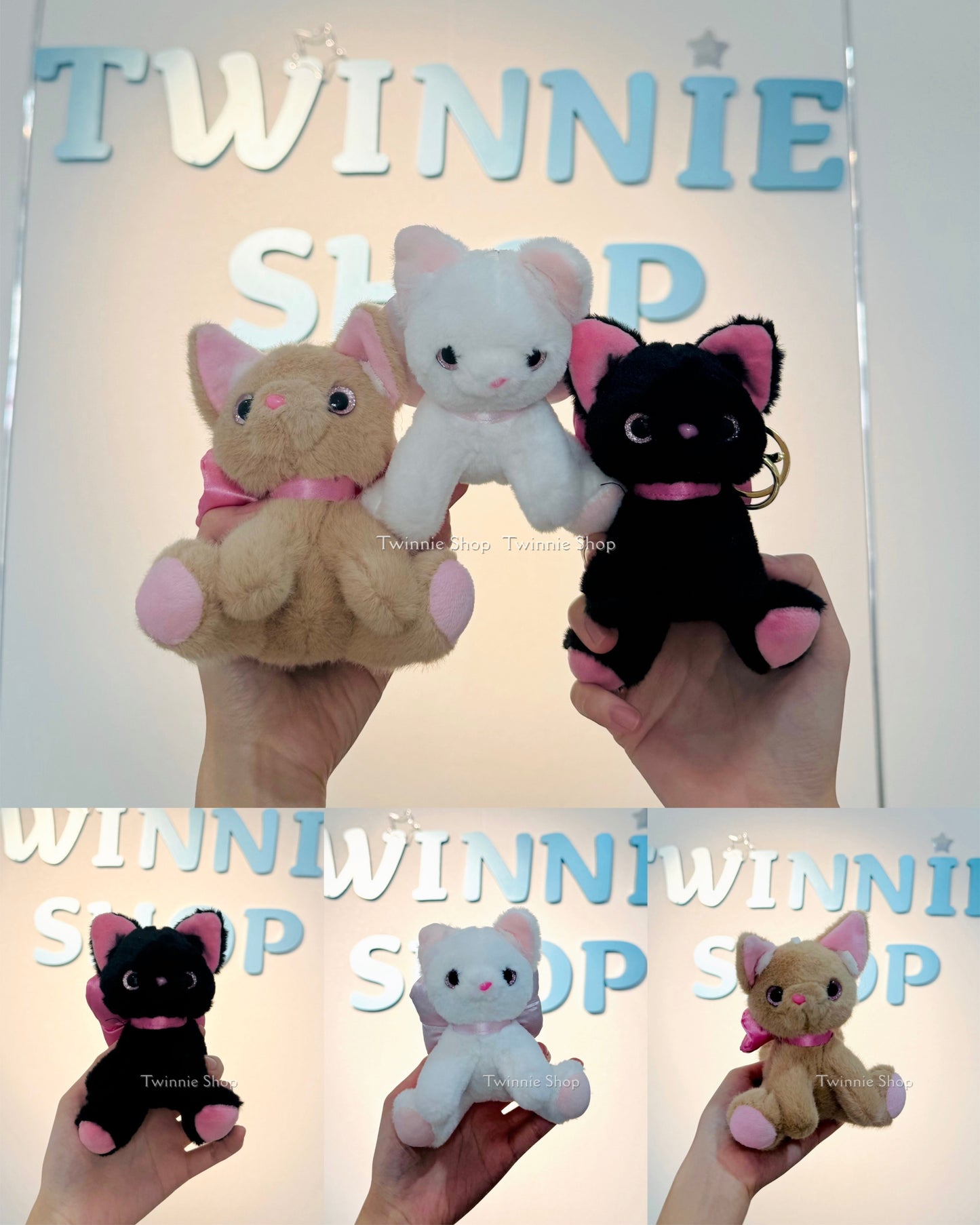 KEY | Ribbon cat keychain
