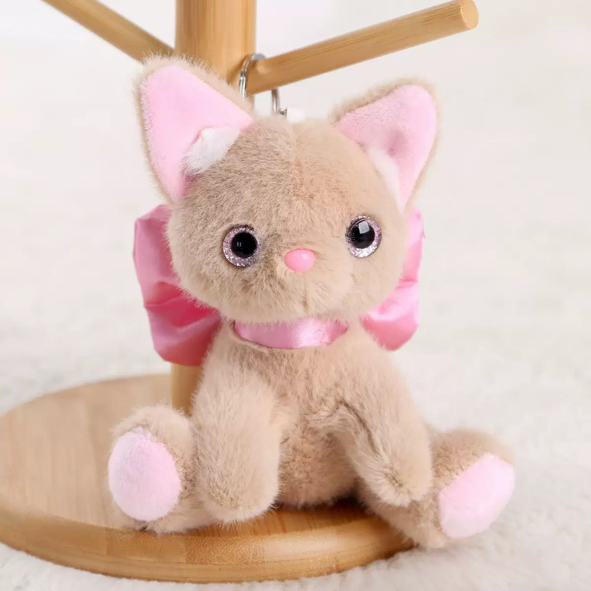 KEY | Ribbon cat keychain