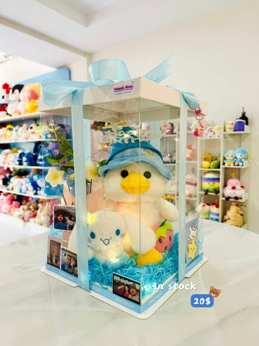SRBM | Blue birthday ducky set