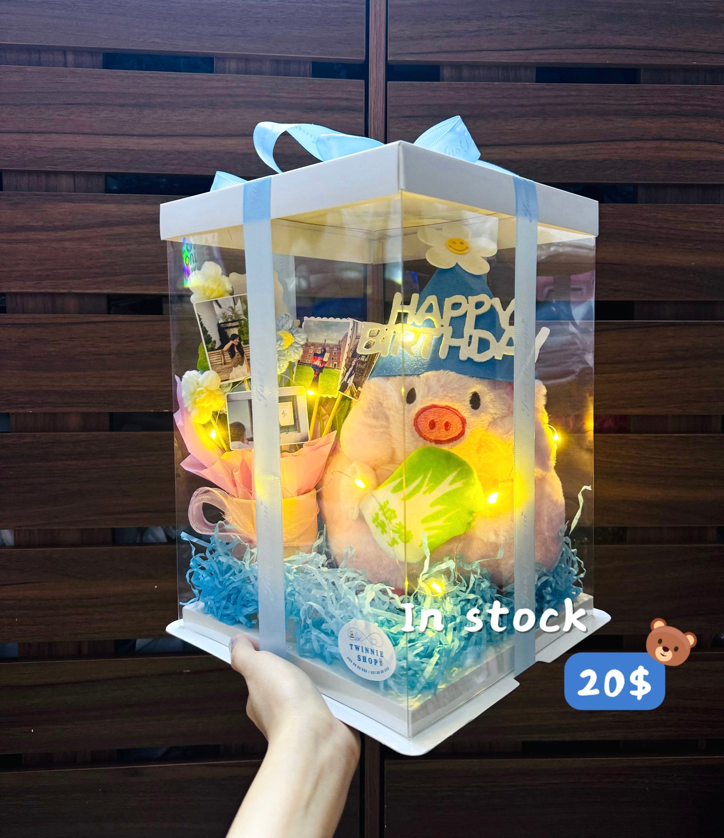 FWB | Teddy photo birthday box