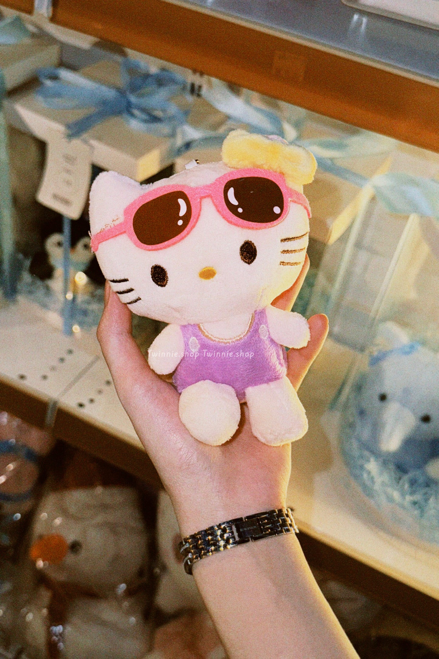 KEY | Glasses kitty keychain
