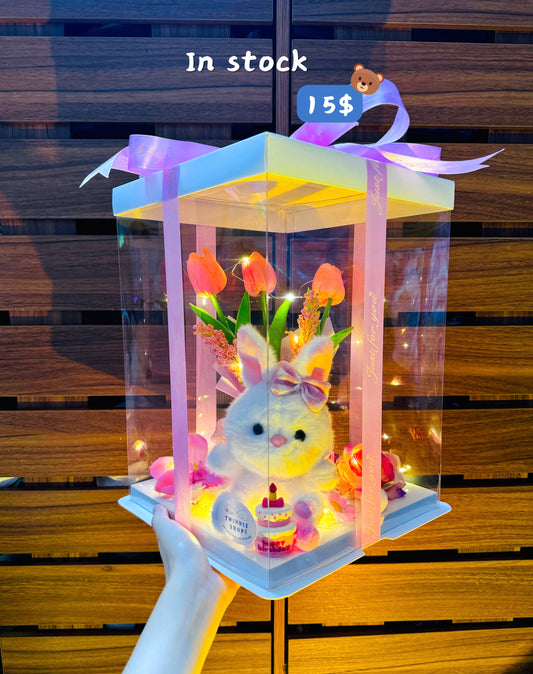 FWB | Rabbir keychain flower set
