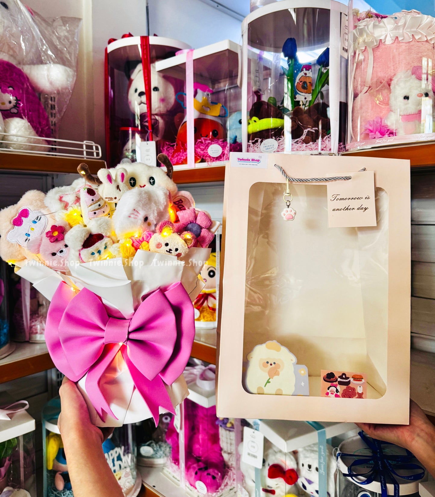 FW | ribbon flower bunch