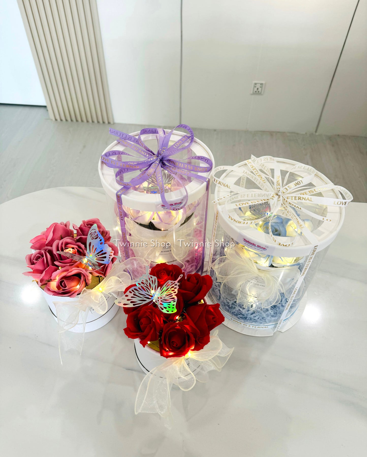 FWB | Rose bucket flower set