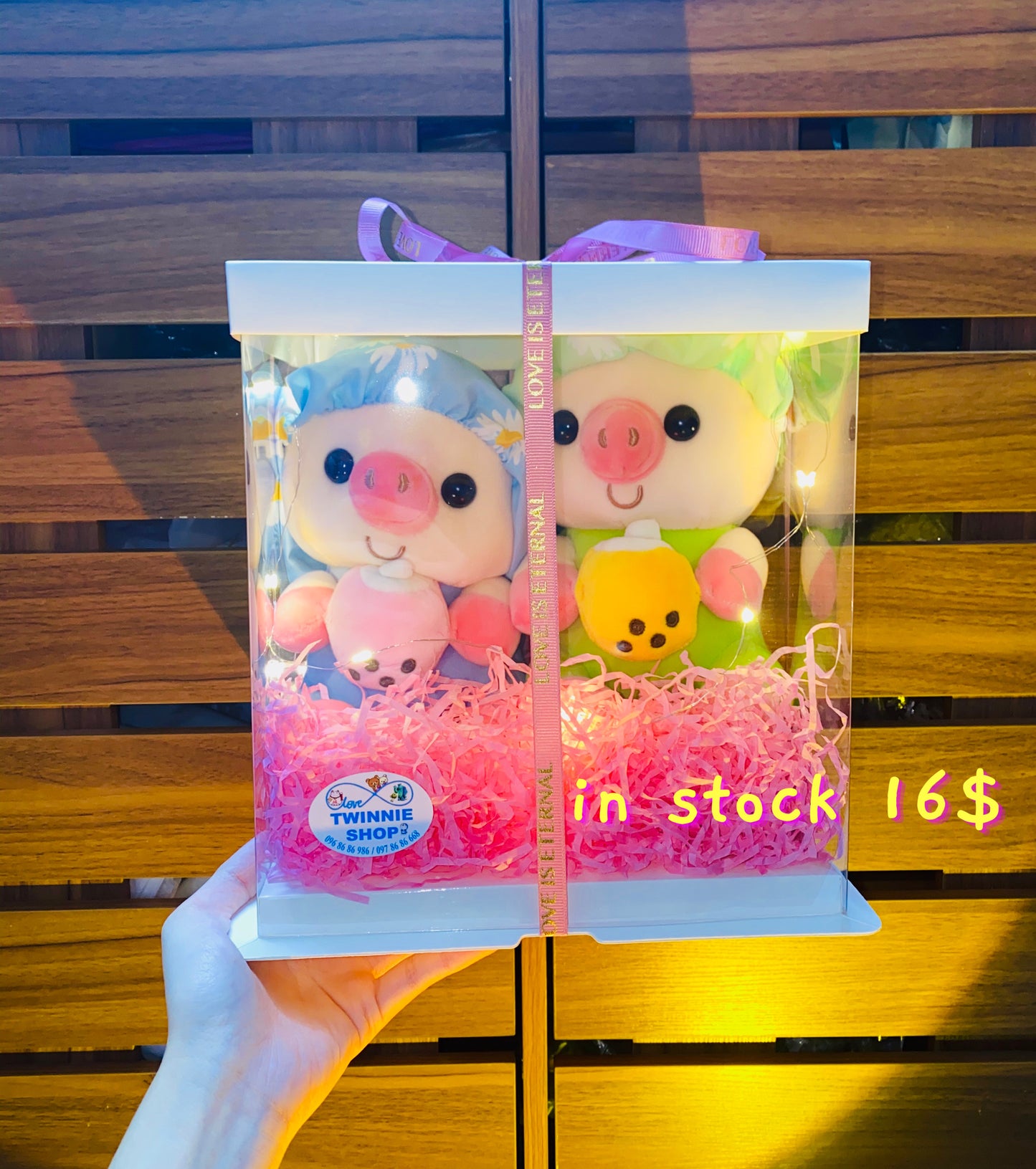 CPB | Milk tea piggy couple set