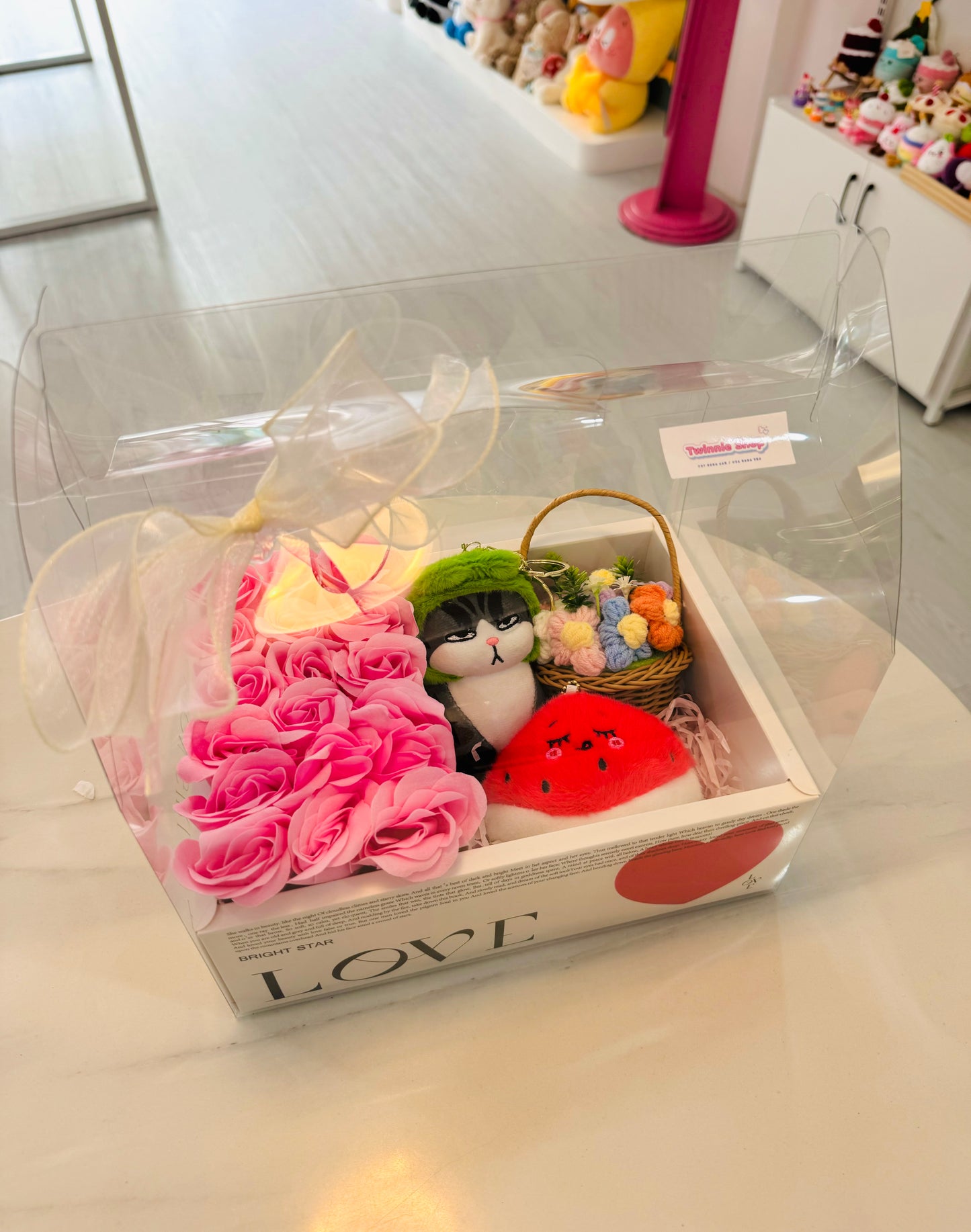 FWB | Rose keychain set