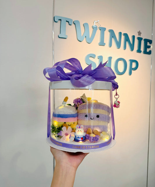 CPB | Cake keychain couple set