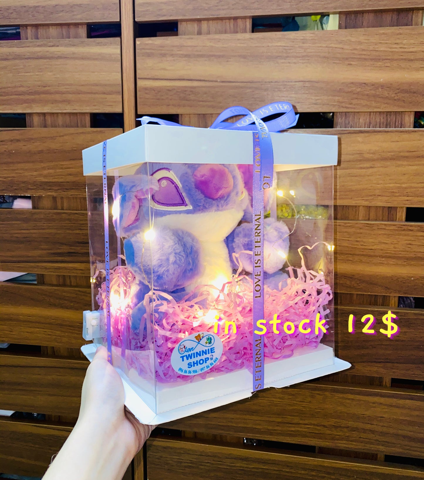 SRB12 | purple stitch mini box