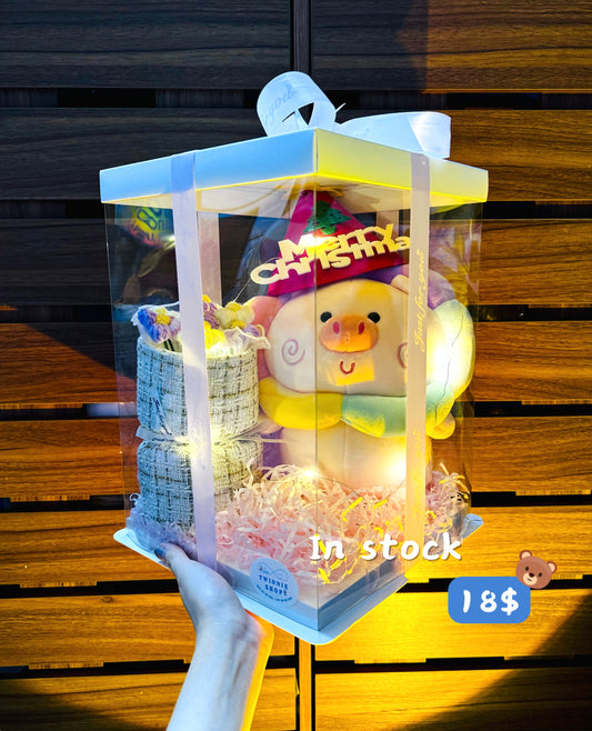 Xmas | Rainbow pig gift set