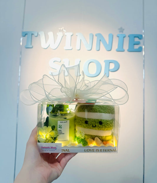 CD | Matcha candle keychain set