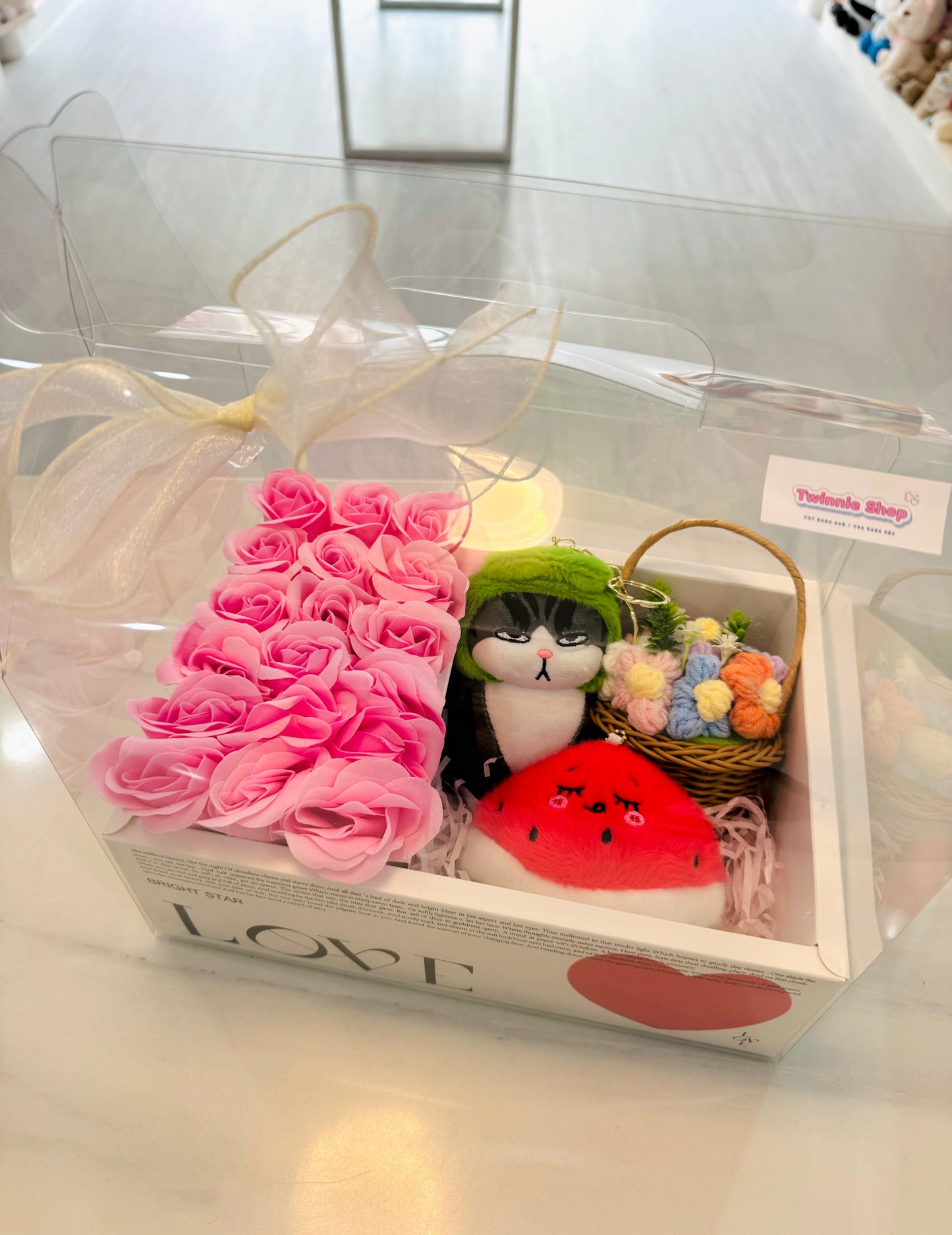 FWB | Rose keychain set