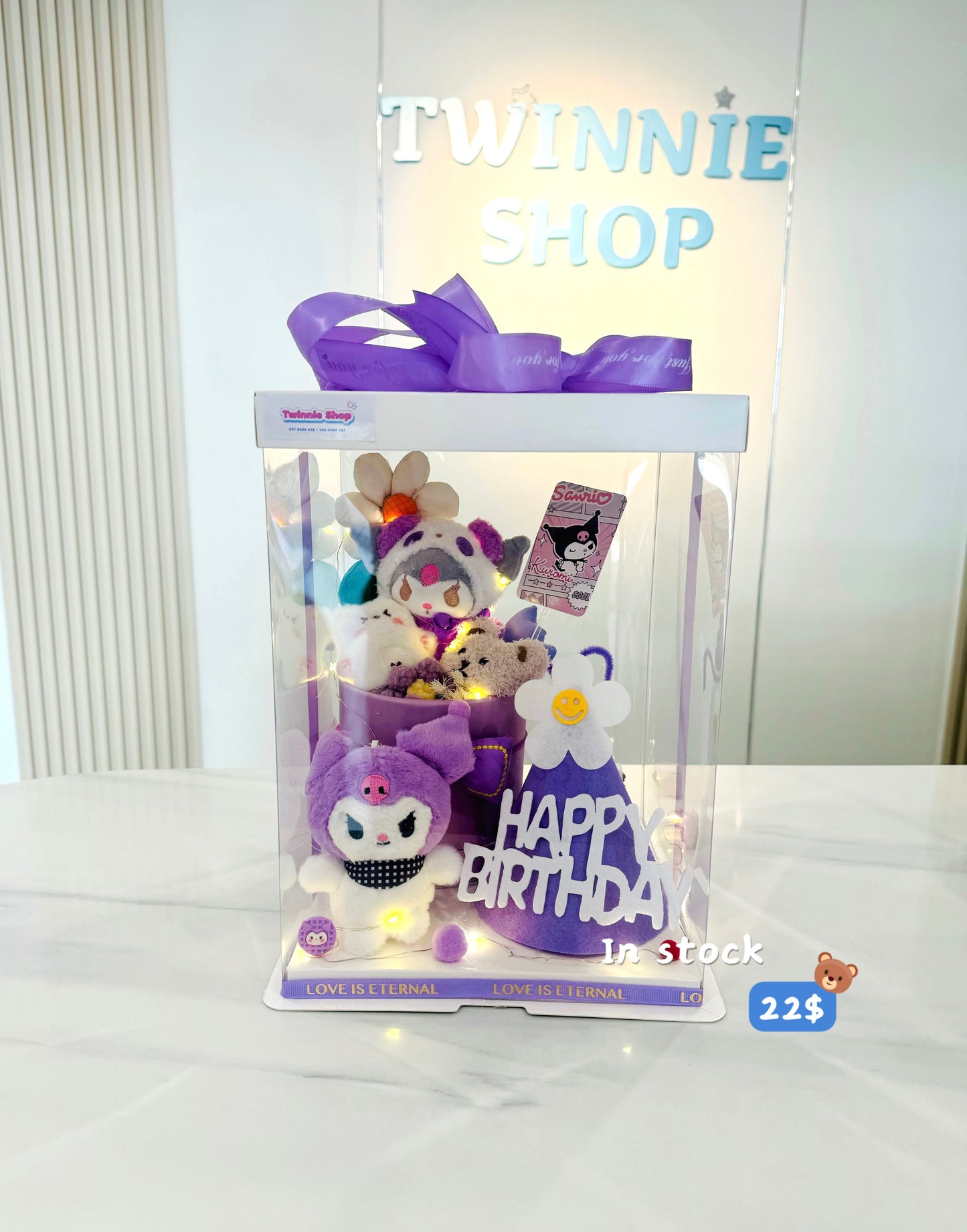 FWB | Kuromi birthday flower set
