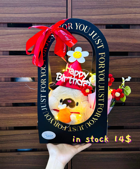 SRBBD | Chicken doggy birthday gift bag