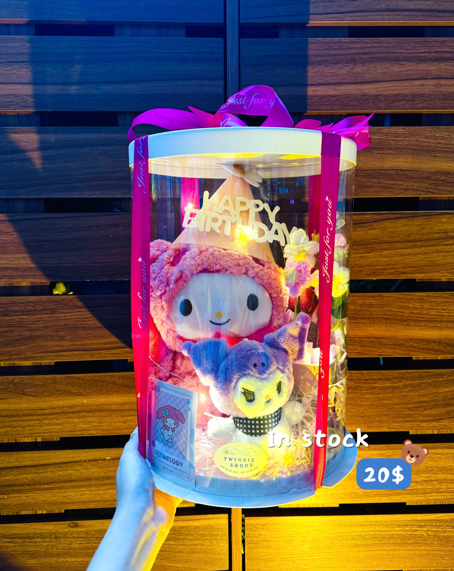 BD18 | My Melody birthday mix keychain set
