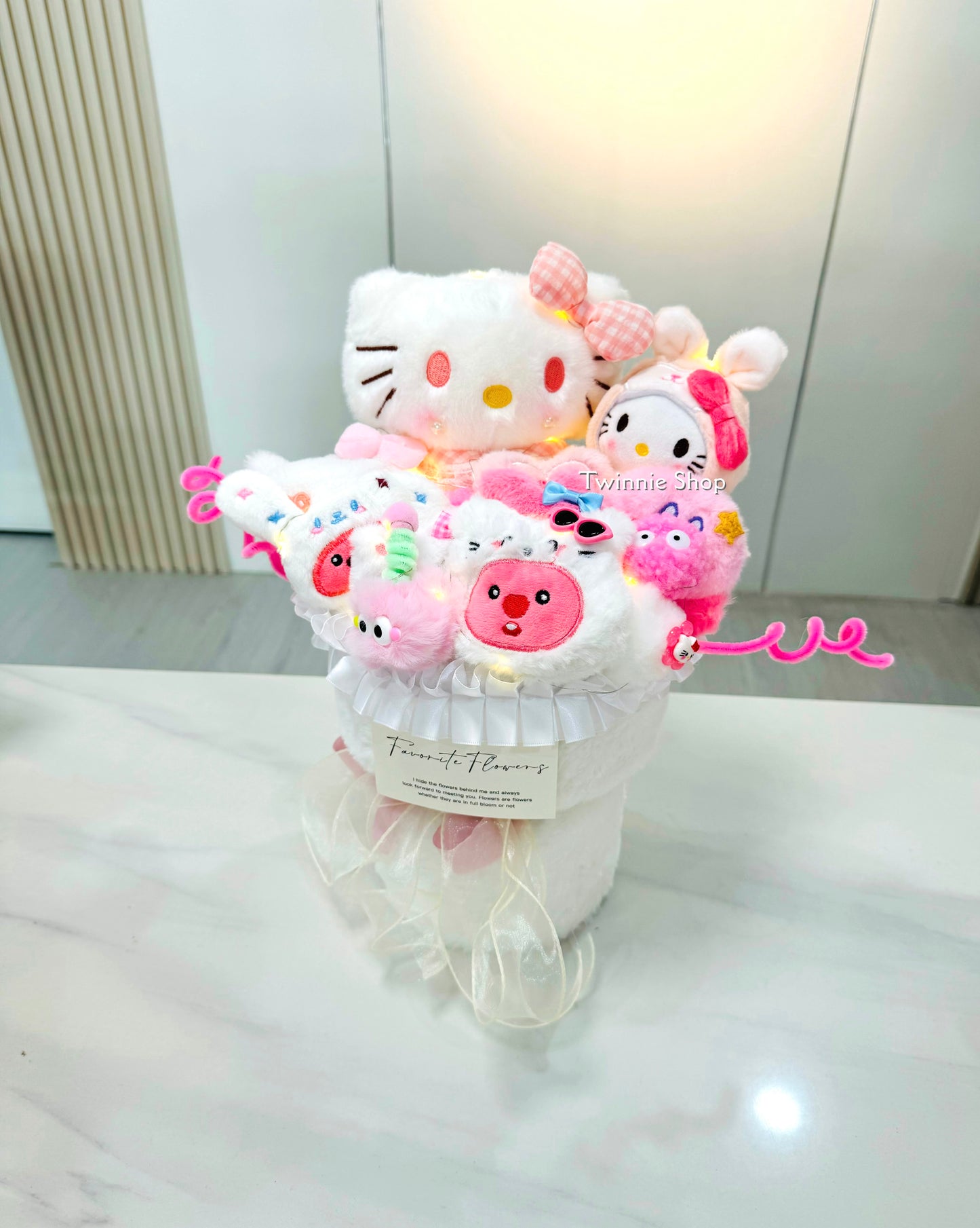 FC | Kitty white flower big bunch