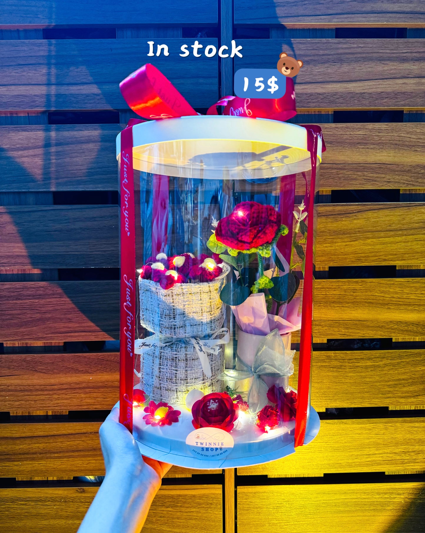 FWB | Red flower gift set
