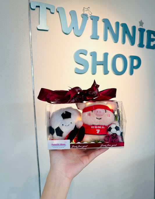 KCB | Football keychain gift set