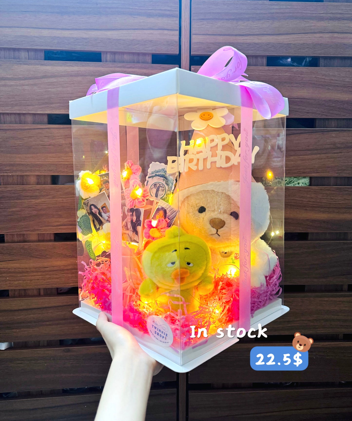SRB | bear mix keychain flower set