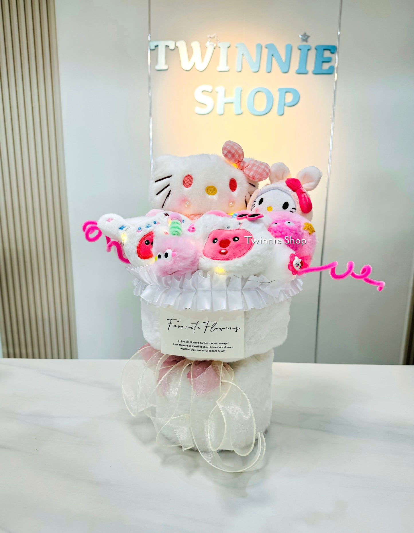 FC | Kitty white flower big bunch