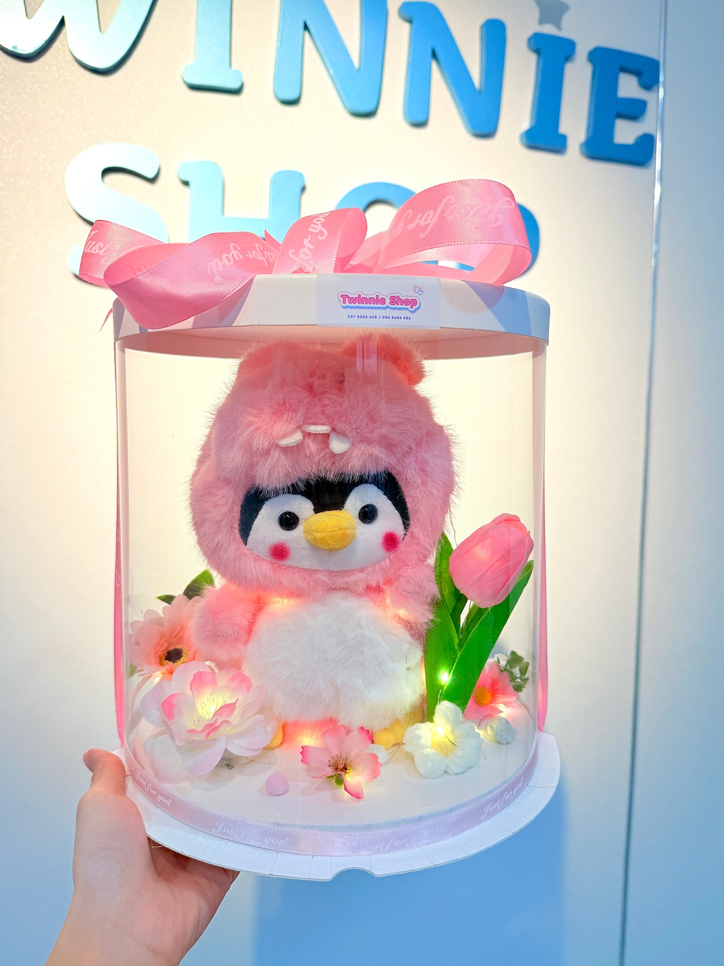 SRBFW | Penguin flower set