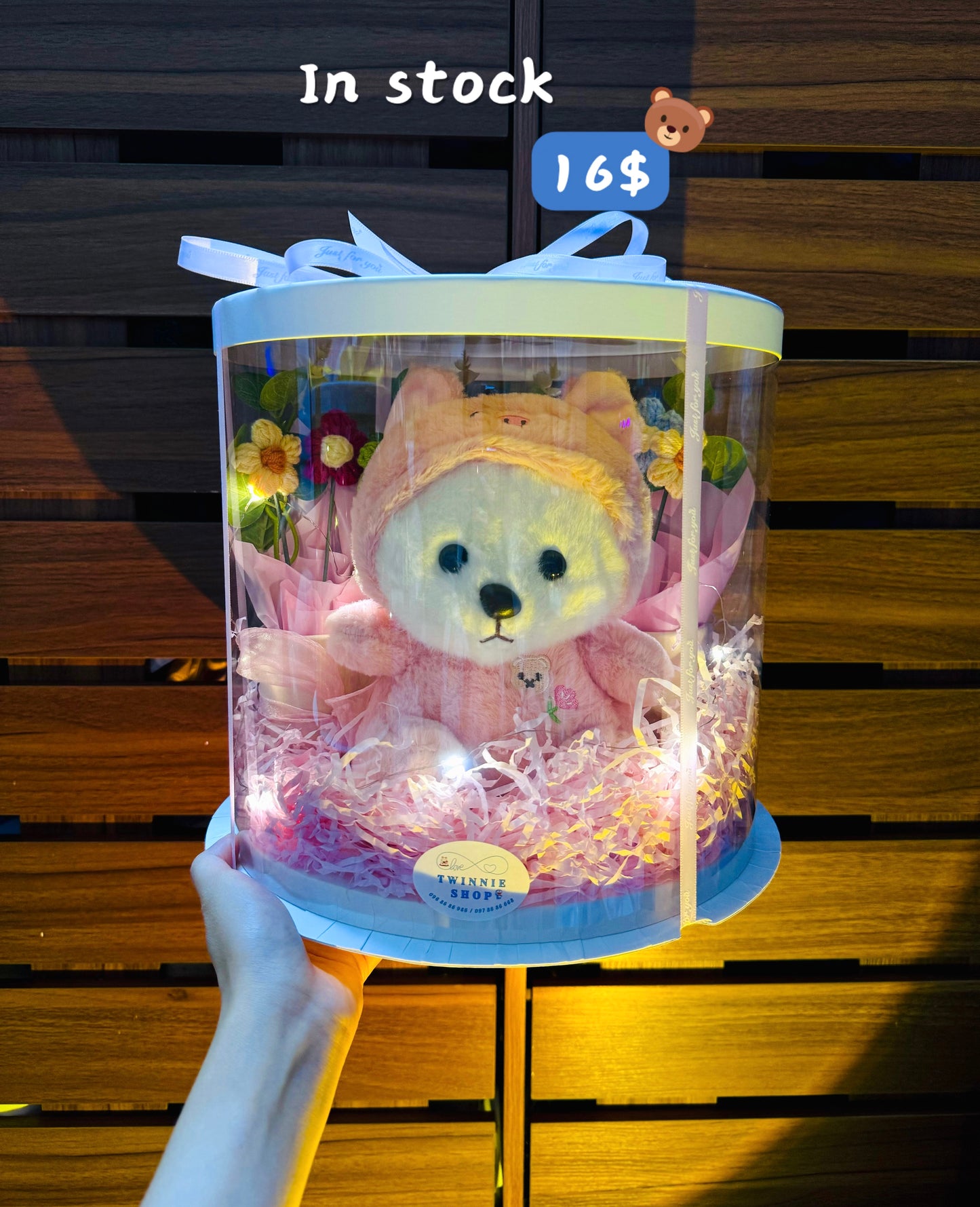 RB16 | Bear flower set