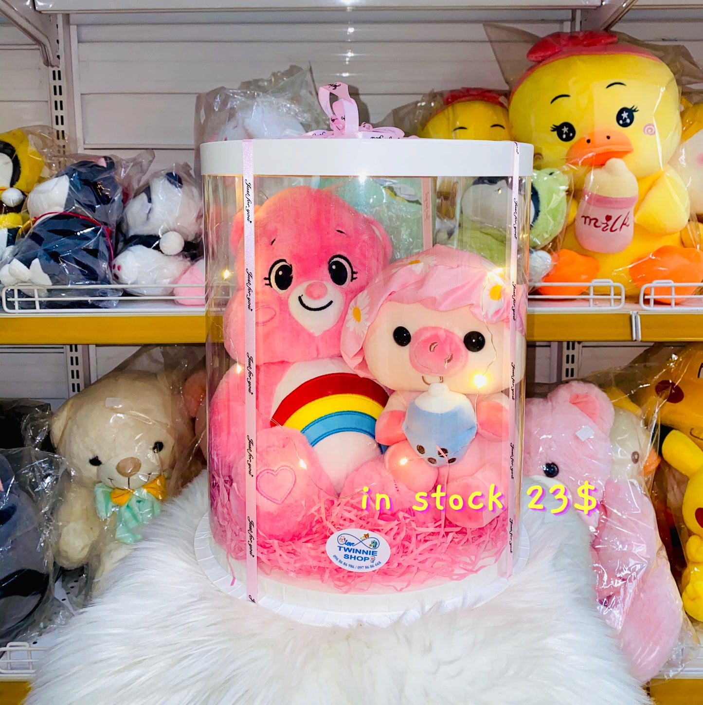 BB | Pink care bear mix set