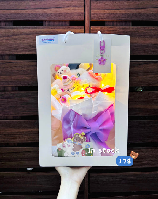 FWB | Ribbon graduate flower bag