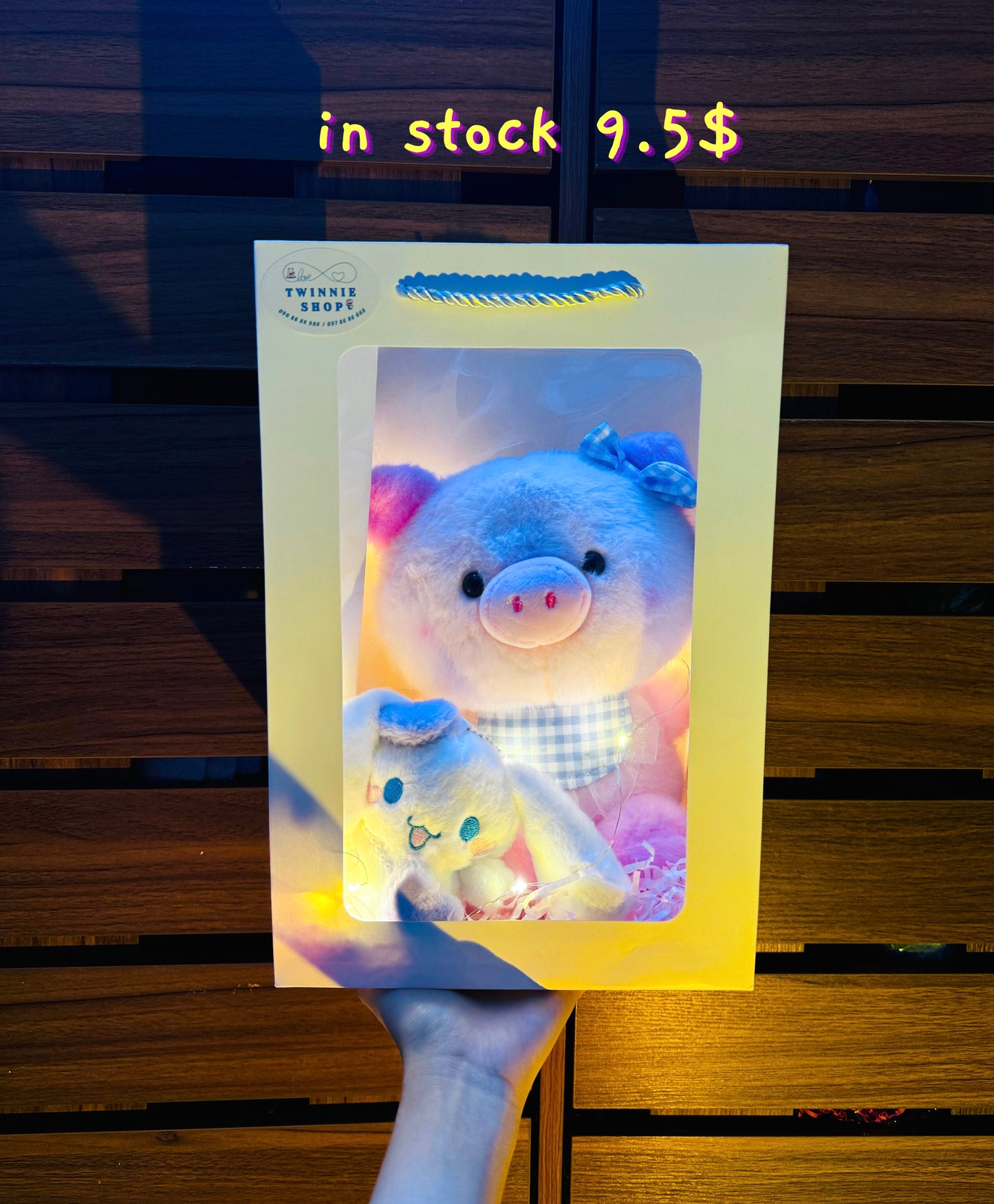 GBS | cute pig gift bag