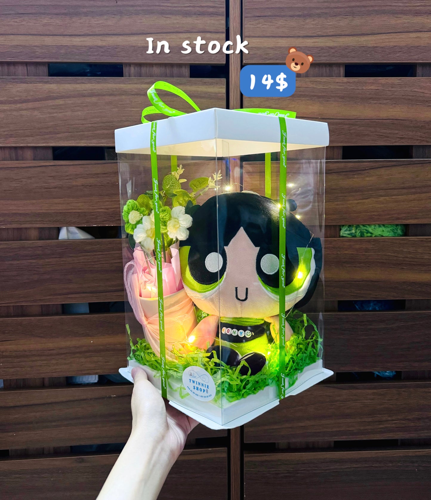 SRBFW | Power Puff Girl flower box