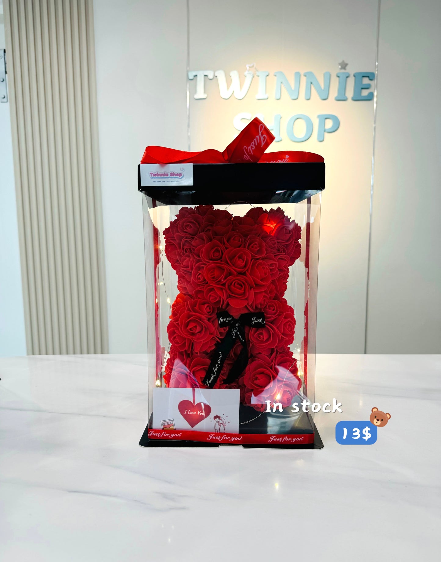 FWB | Rose bear gift box