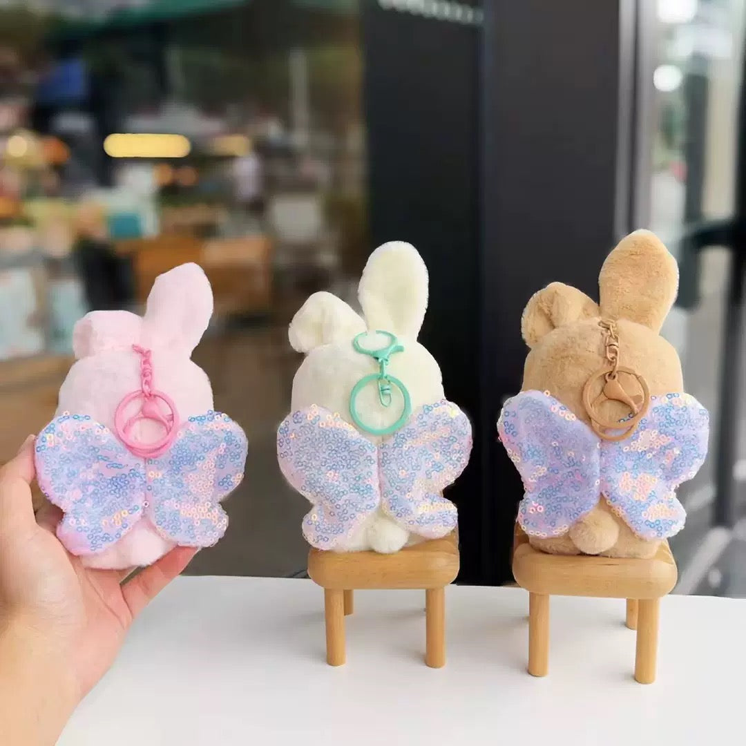 KEY | Flower rabbit keychain
